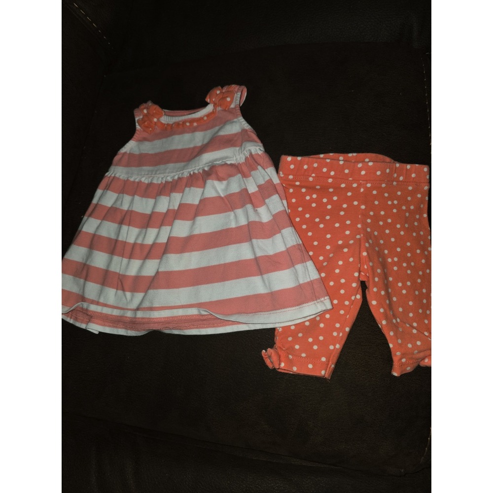 Gymboree pinwheel pastels top and capris size 6 12 months‎